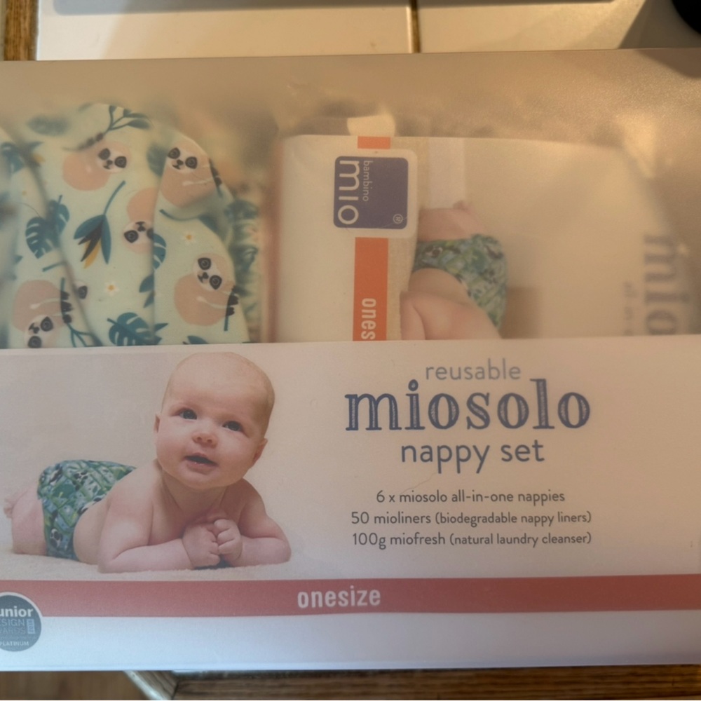 Set of 6 Reusable Diapers (Miosolo)